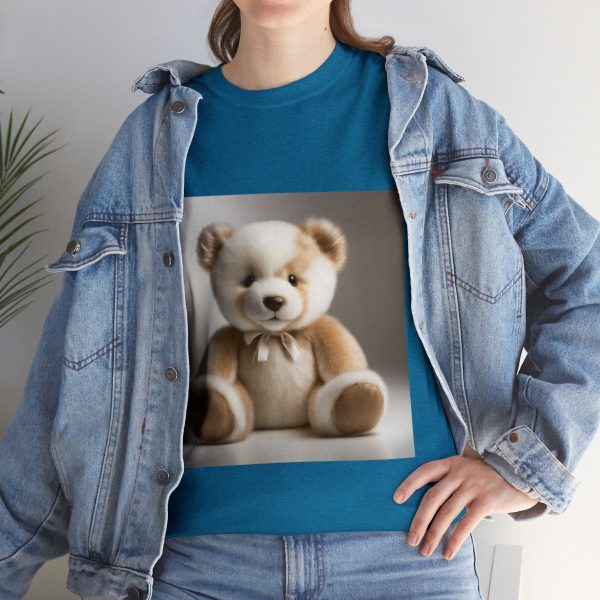 Teddy Bear Unisex Cotton T-Shirt - Image 130