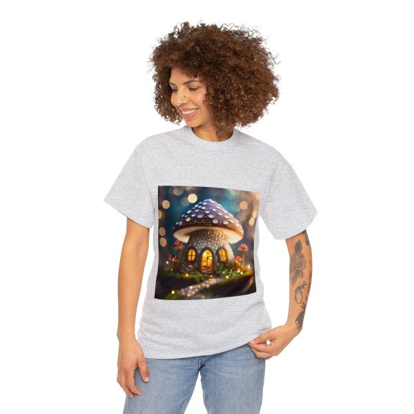 Mushroom Home Cotton T-Shirt - Image 25