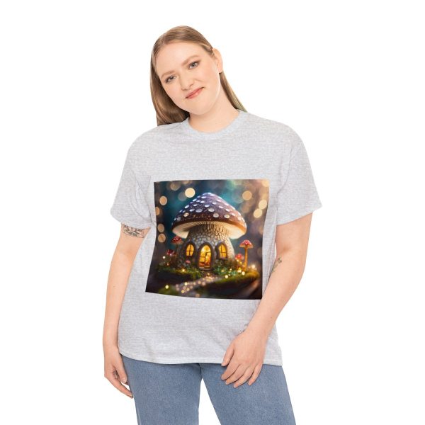 Mushroom Home Cotton T-Shirt - Image 28