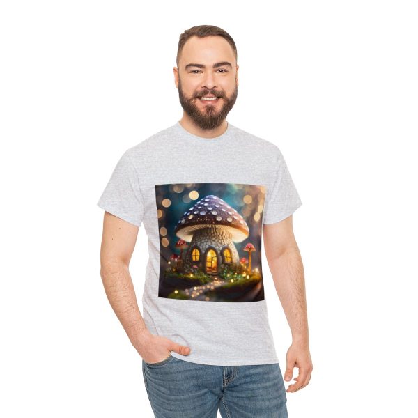 Mushroom Home Cotton T-Shirt - Image 29