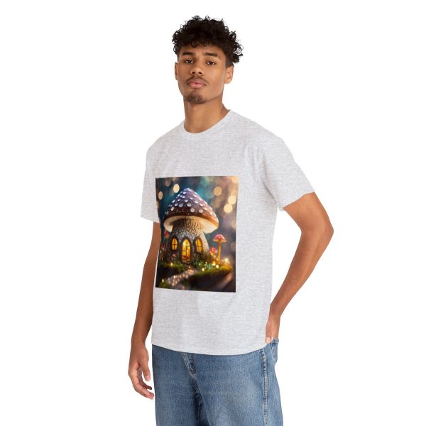 Mushroom Home Cotton T-Shirt - Image 30