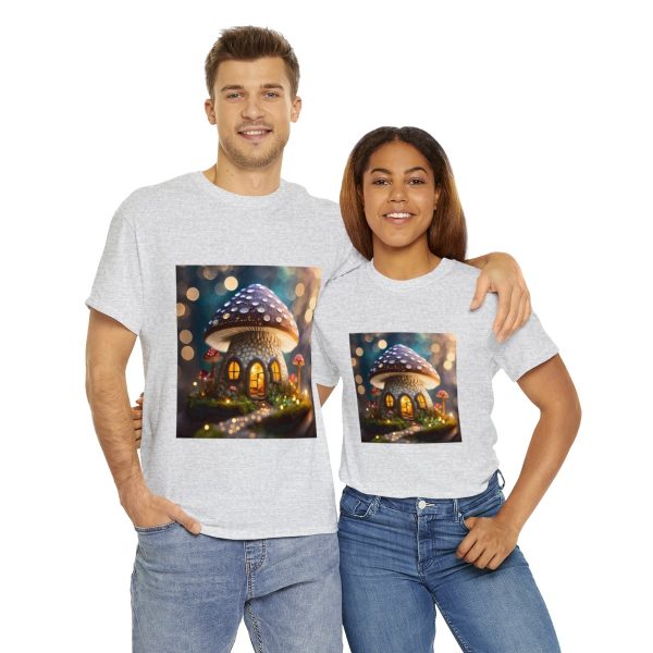 Mushroom Home Cotton T-Shirt - Image 34
