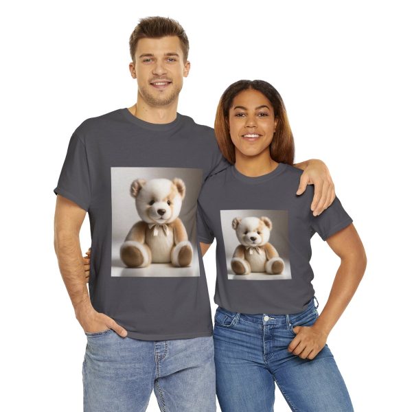 Teddy Bear Unisex Cotton T-Shirt - Image 133