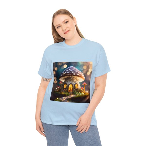 Mushroom Home Cotton T-Shirt - Image 136