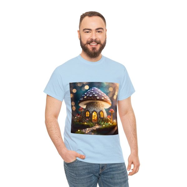 Mushroom Home Cotton T-Shirt - Image 137