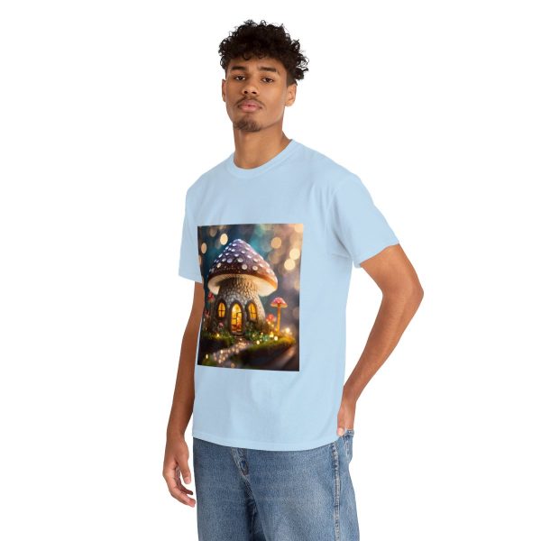 Mushroom Home Cotton T-Shirt - Image 138