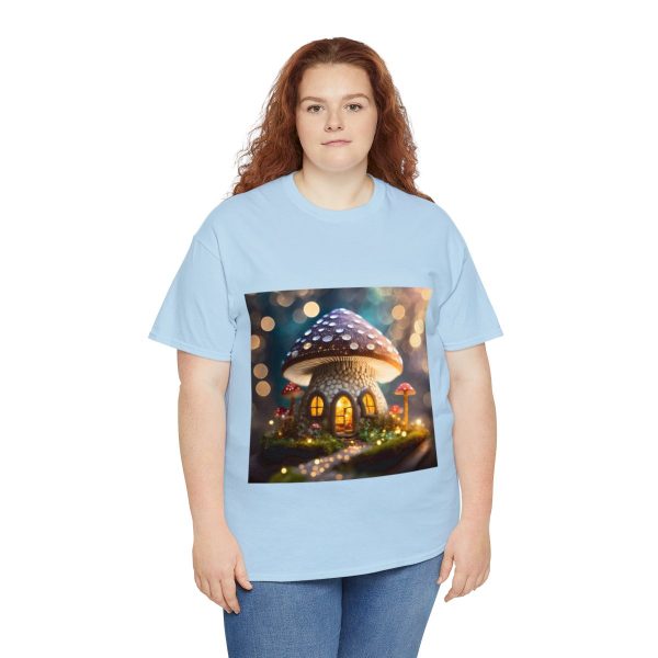 Mushroom Home Cotton T-Shirt - Image 139