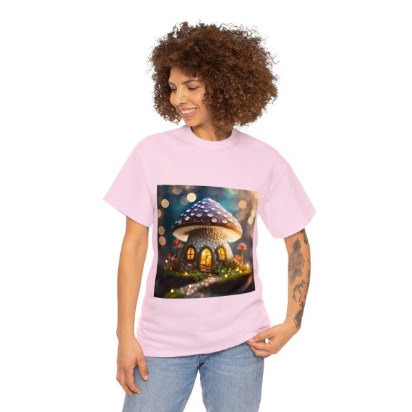 Mushroom Home Cotton T-Shirt - Image 169