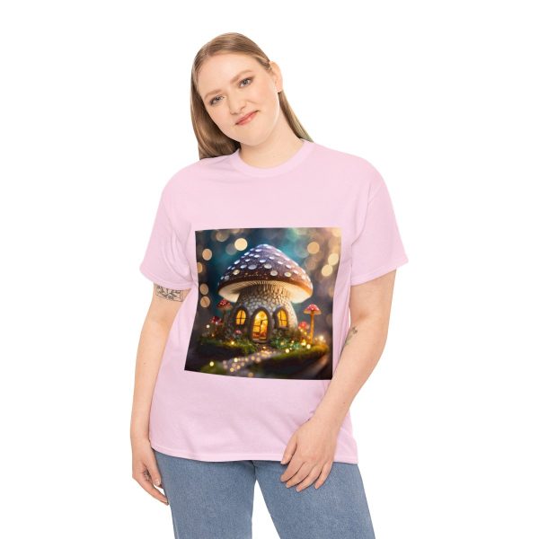Mushroom Home Cotton T-Shirt - Image 172