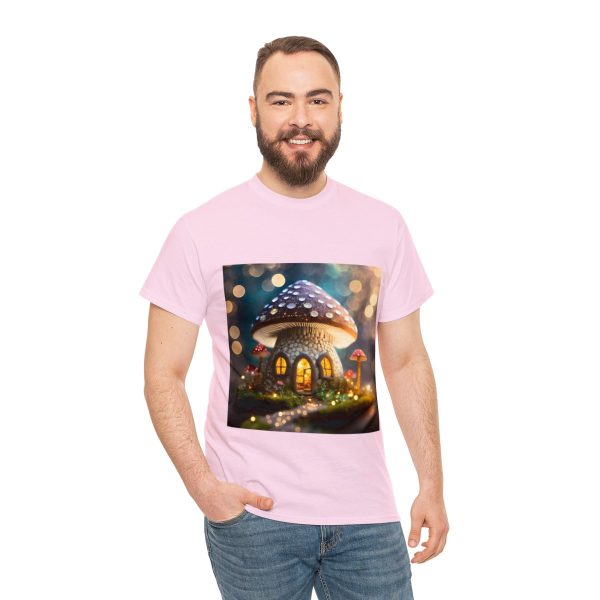 Mushroom Home Cotton T-Shirt - Image 173
