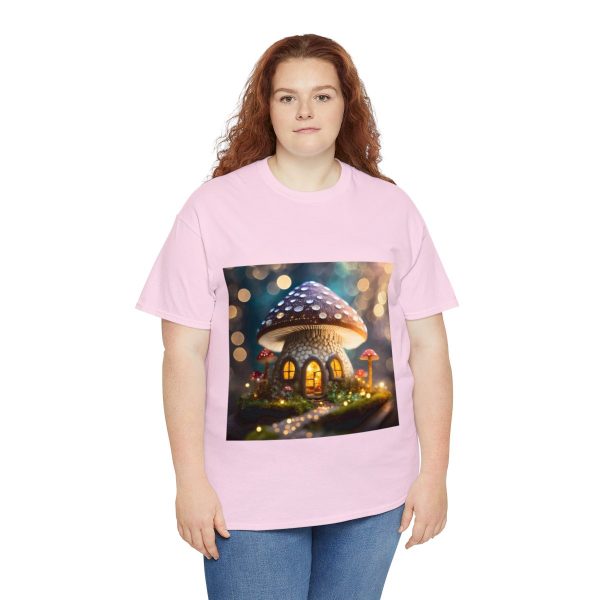 Mushroom Home Cotton T-Shirt - Image 175