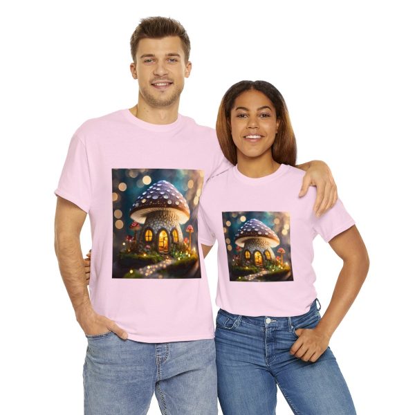 Mushroom Home Cotton T-Shirt - Image 178