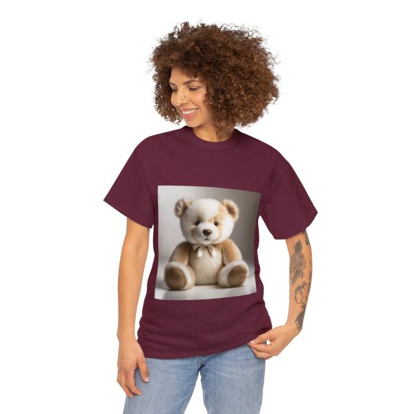 Teddy Bear Unisex Cotton T-Shirt - Image 40