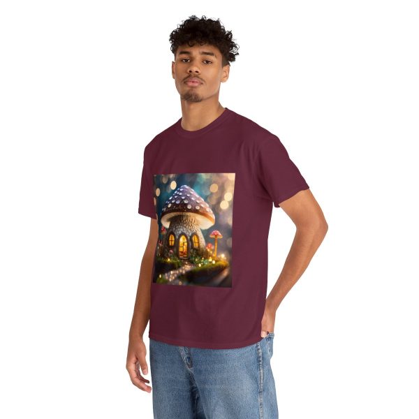 Mushroom Home Cotton T-Shirt - Image 78