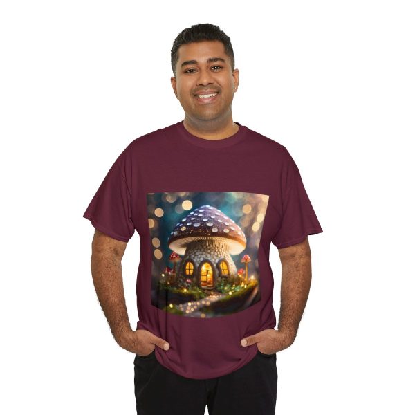 Mushroom Home Cotton T-Shirt - Image 80
