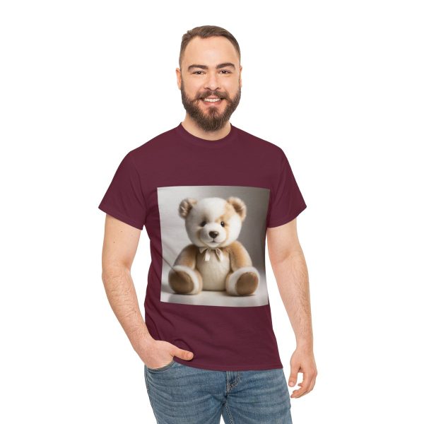 Teddy Bear Unisex Cotton T-Shirt - Image 42