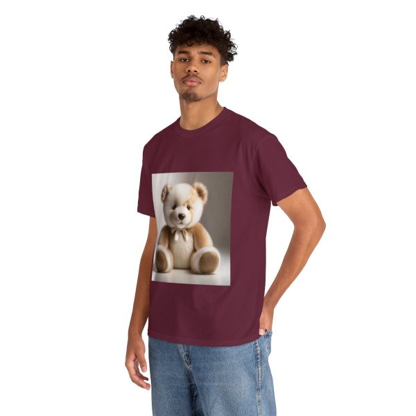 Teddy Bear Unisex Cotton T-Shirt - Image 43
