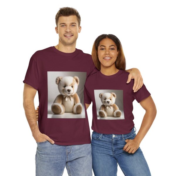 Teddy Bear Unisex Cotton T-Shirt - Image 37