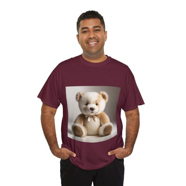 Teddy Bear Unisex Cotton T-Shirt - Image 45