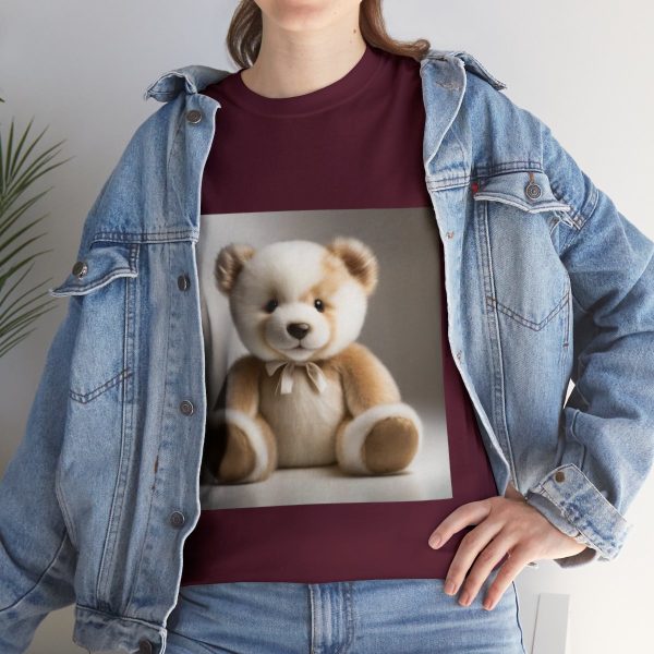 Teddy Bear Unisex Cotton T-Shirt - Image 46