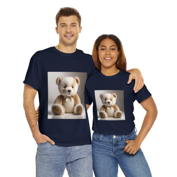 Teddy Bear Unisex Cotton T-Shirt - Image 157