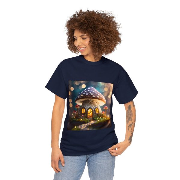 Mushroom Home Cotton T-Shirt - Image 157