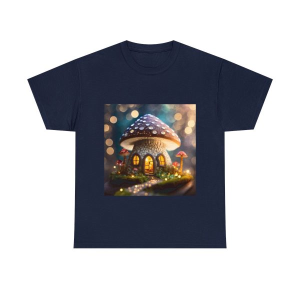 Mushroom Home Cotton T-Shirt - Image 158