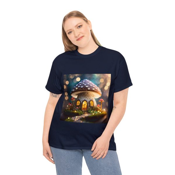 Mushroom Home Cotton T-Shirt - Image 160