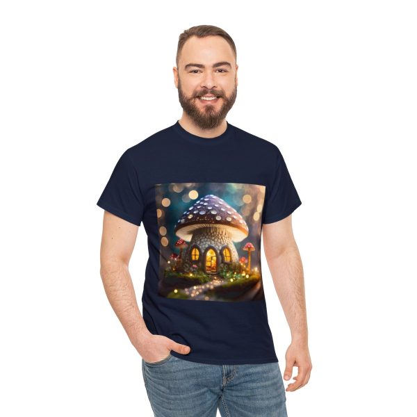 Mushroom Home Cotton T-Shirt - Image 161
