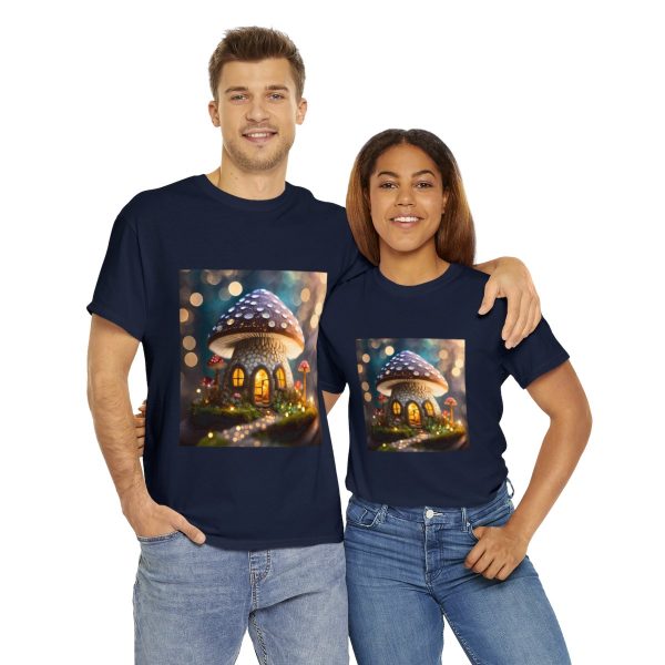 Mushroom Home Cotton T-Shirt - Image 166