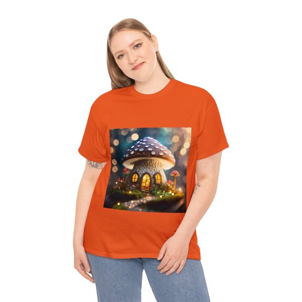 Mushroom Home Cotton T-Shirt - Image 64