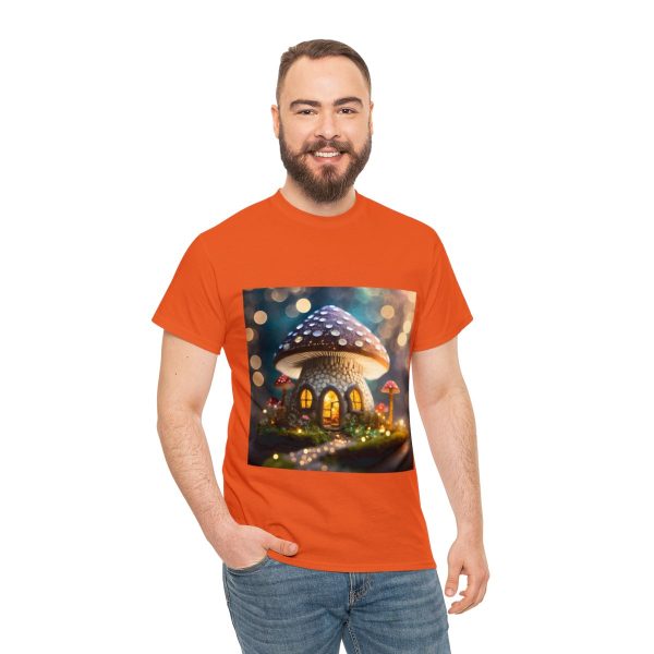 Mushroom Home Cotton T-Shirt - Image 65