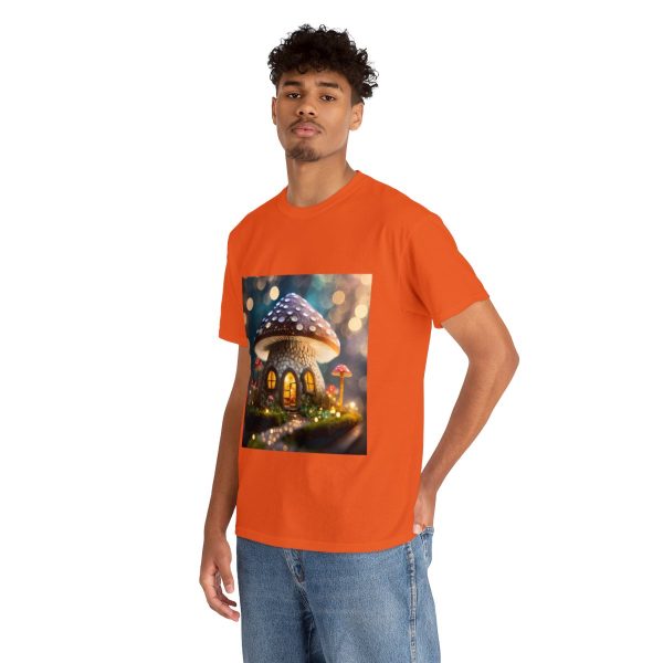 Mushroom Home Cotton T-Shirt - Image 66