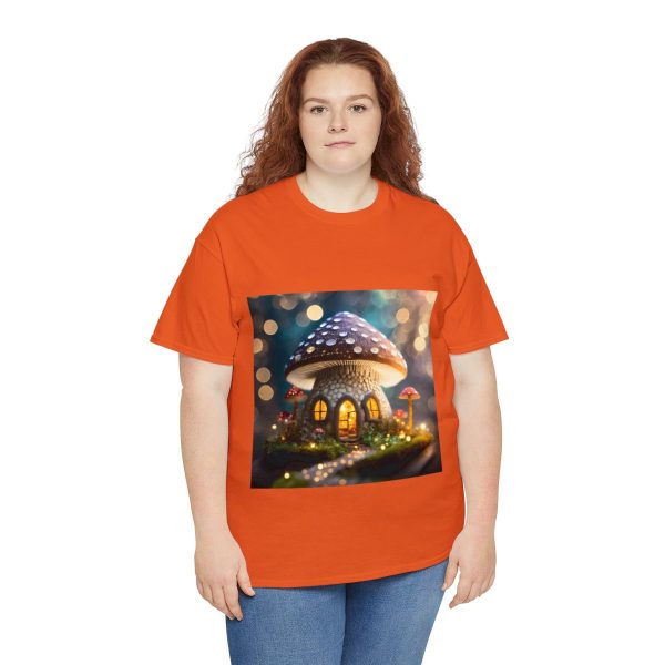 Mushroom Home Cotton T-Shirt - Image 67