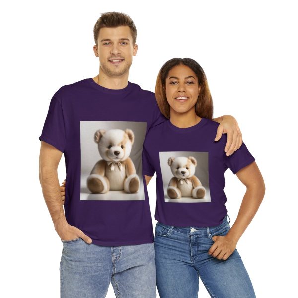 Teddy Bear Unisex Cotton T-Shirt - Image 169