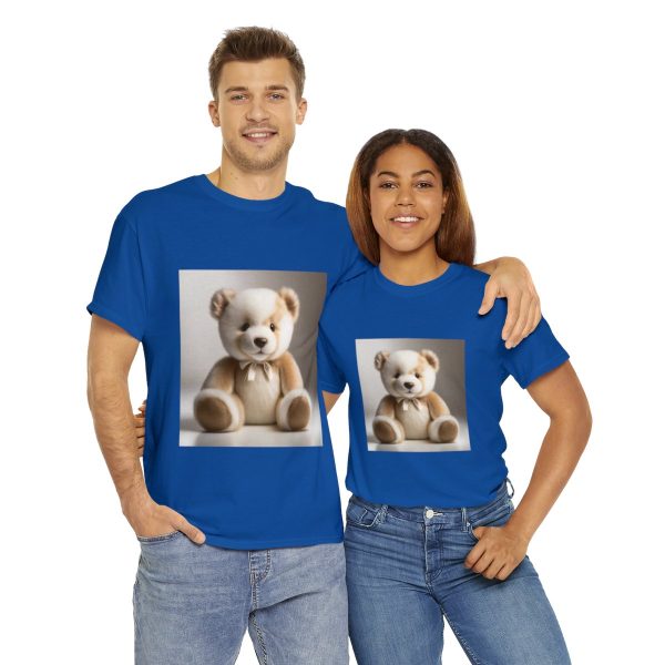 Teddy Bear Unisex Cotton T-Shirt - Image 145