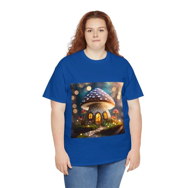 Mushroom Home Cotton T-Shirt - Image 151