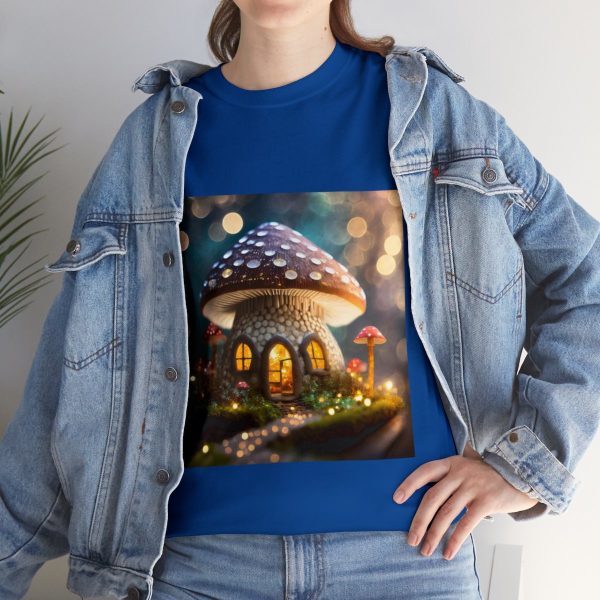 Mushroom Home Cotton T-Shirt - Image 153