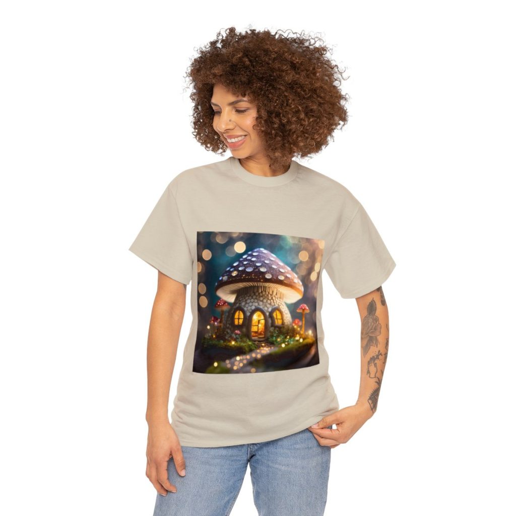Mushroom Home Cotton T-Shirt