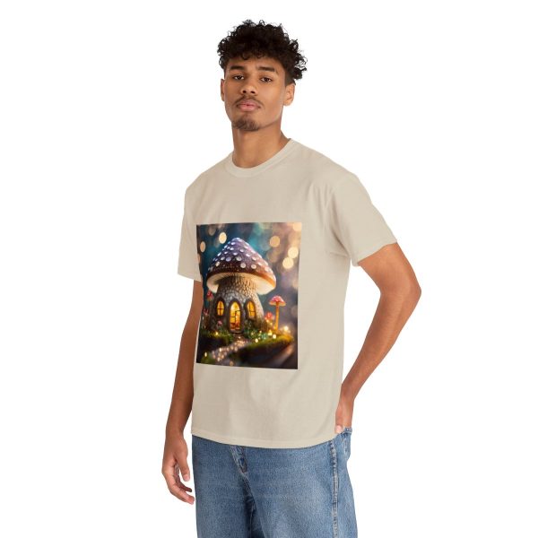 Mushroom Home Cotton T-Shirt - Image 6