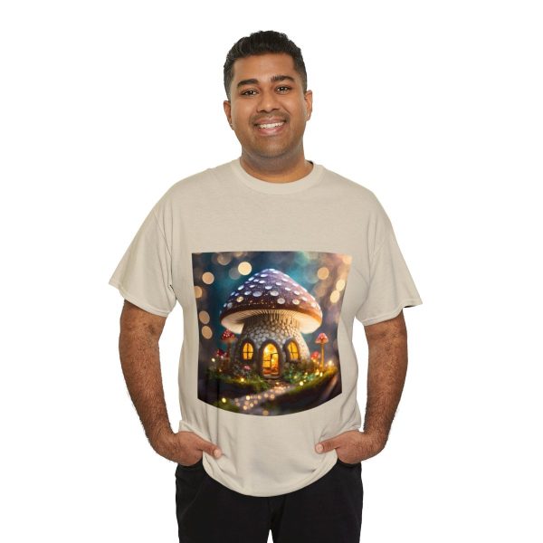 Mushroom Home Cotton T-Shirt - Image 8