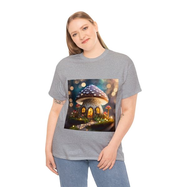 Mushroom Home Cotton T-Shirt - Image 52