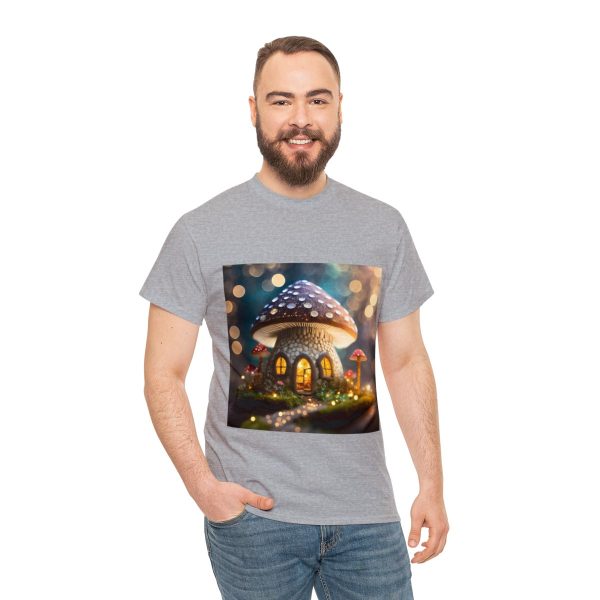 Mushroom Home Cotton T-Shirt - Image 53