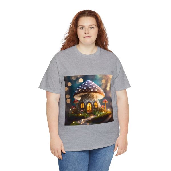 Mushroom Home Cotton T-Shirt - Image 55