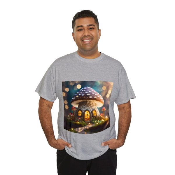 Mushroom Home Cotton T-Shirt - Image 56