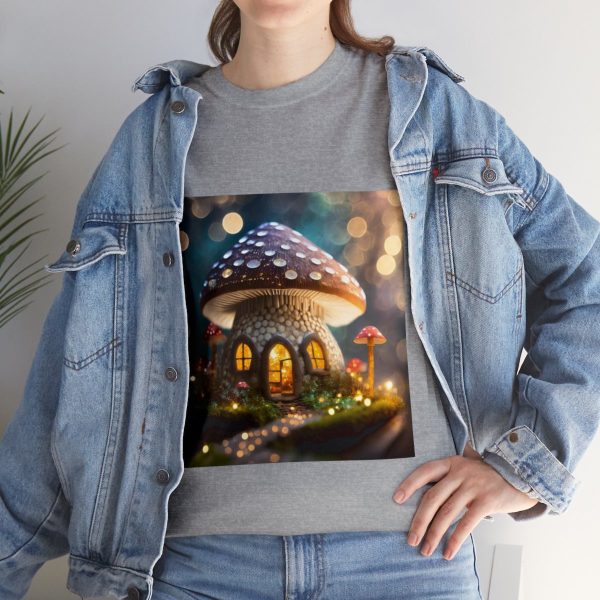 Mushroom Home Cotton T-Shirt - Image 57