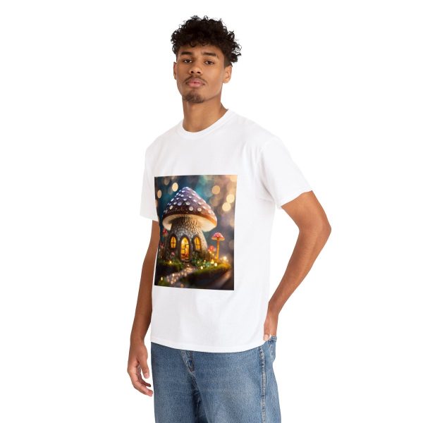 Mushroom Home Cotton T-Shirt - Image 18