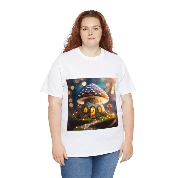 Mushroom Home Cotton T-Shirt - Image 19
