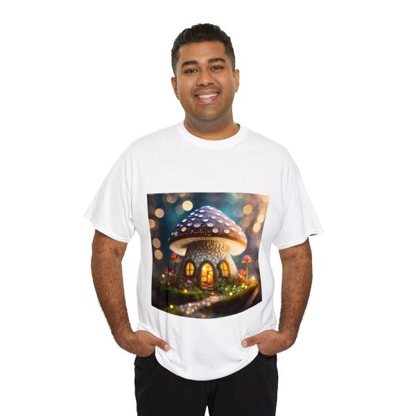 Mushroom Home Cotton T-Shirt - Image 20