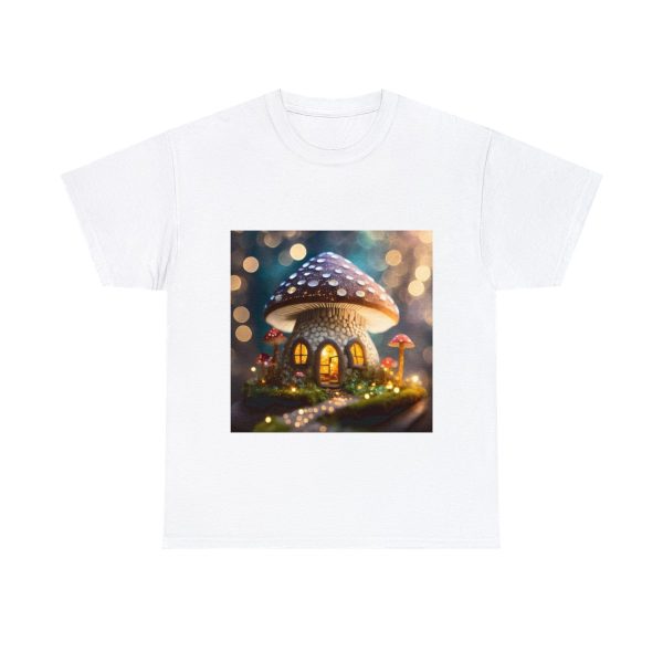 Mushroom Home Cotton T-Shirt - Image 14